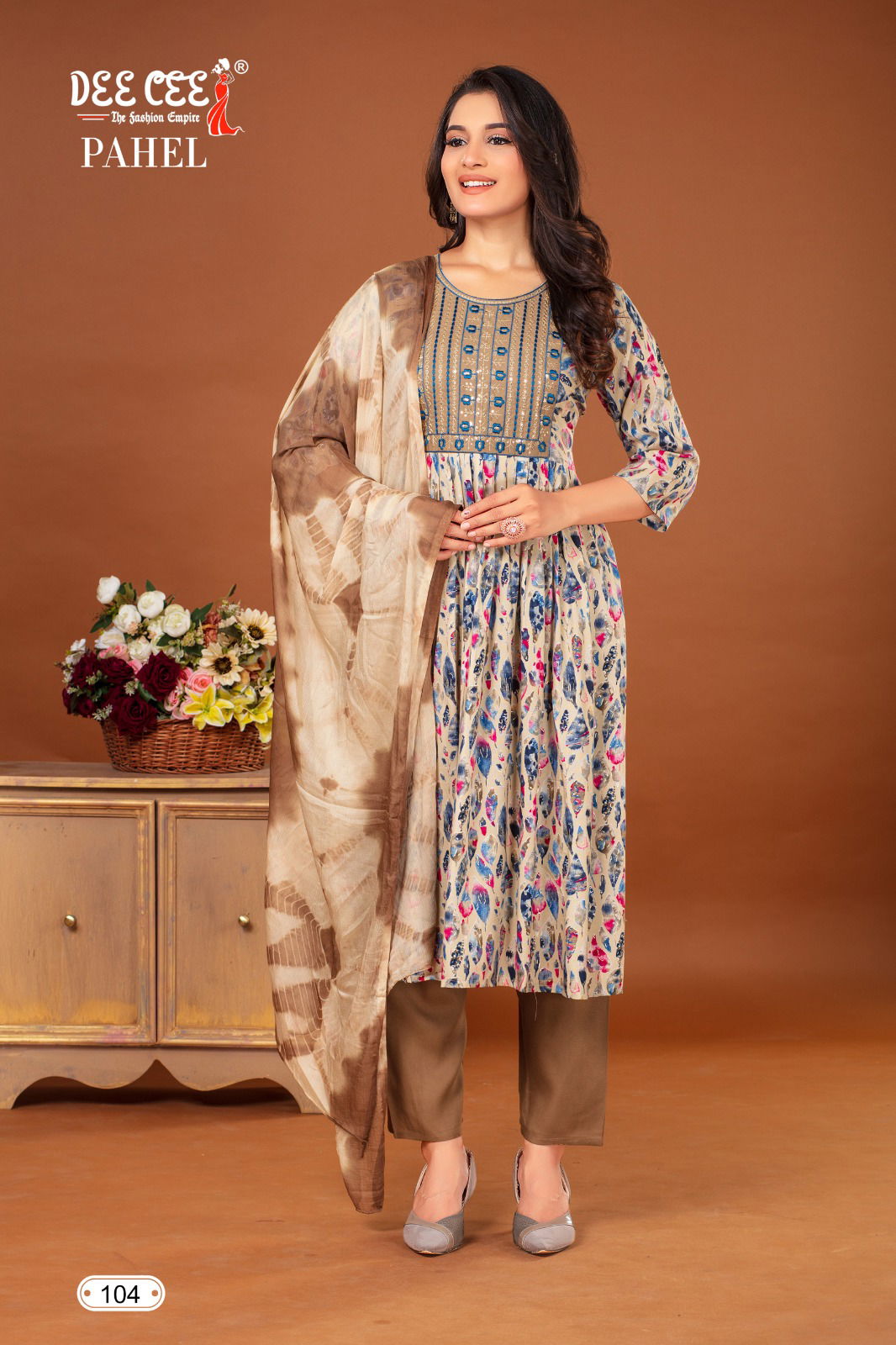Pahel By Deecee Foil Printed Rayon Kurti With Bottom Dupatta Wholesale Shop In Surat